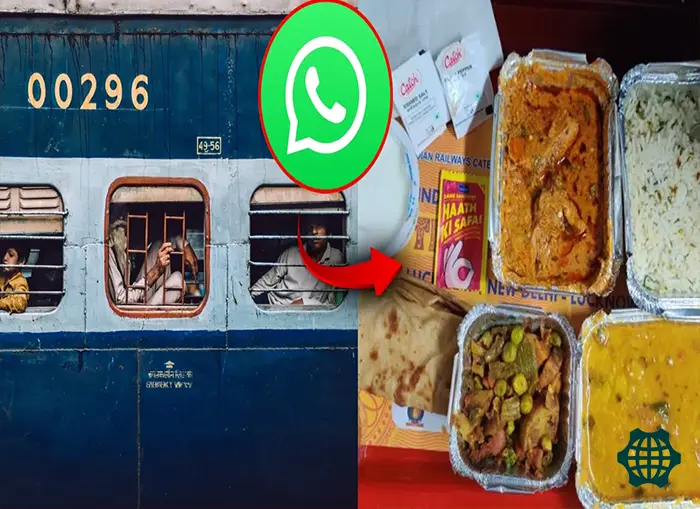 Train Food Through WhatsApp