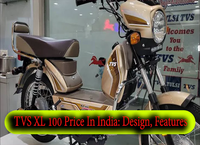 TVS XL 100 Price In India